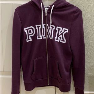 Pink hoodie